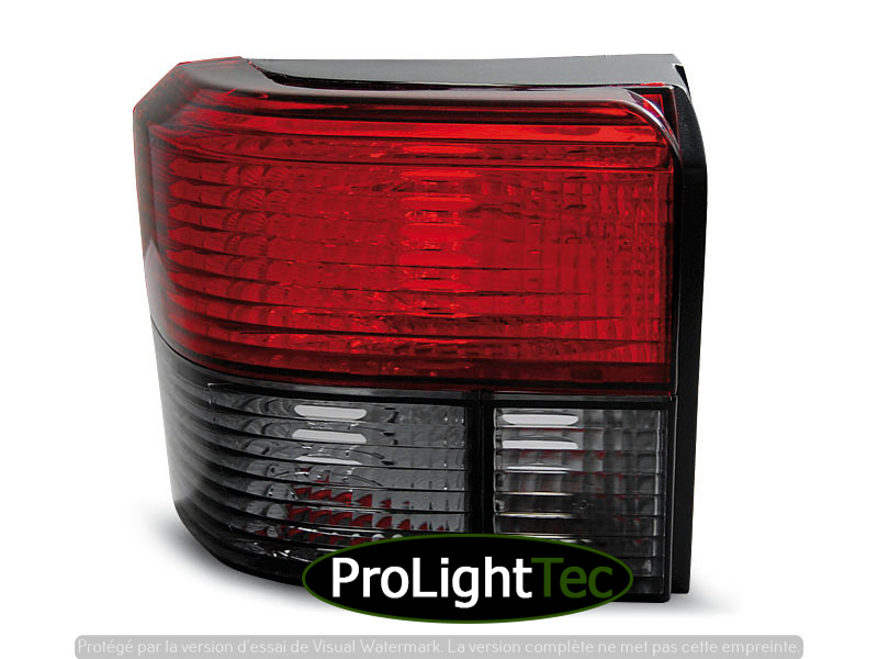 FEUX ARRIERE TAIL LIGHTS RED SMOKE fits VW T4 90-03.03 (la paire) [eclcdt_tec_LTVW18]